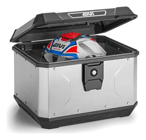 Baú Traseiro de Alumínio Givi ALP44ABR Monolock 44 Litros