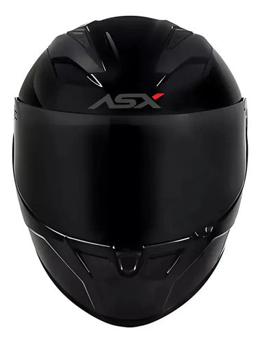 Capacete ASX City Solid Preto Grafite Brilhante