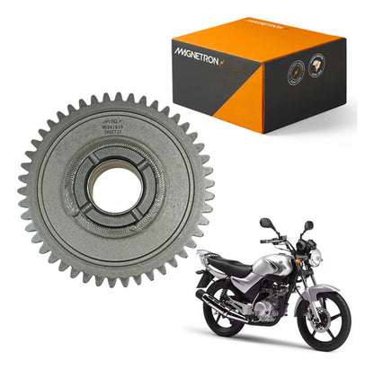Engrenagem da Embreagem de Partida Magnetron Yamaha Factor 125 2006 a 2016 Ttr 125 2008 a 2015