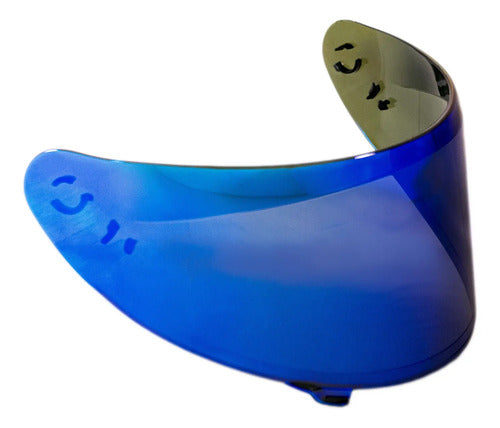 Viseira ASX V18B Eagle Draken City Revo Azul