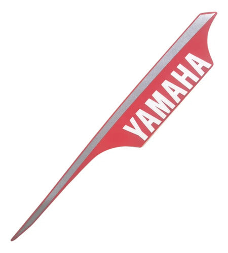 Adesivo da Rabeta Lateral Direita Yamaha Factor 150 2024 Vermelho