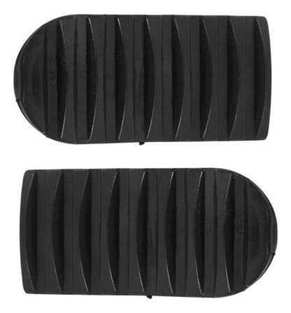 Par de Borrachas da Pedaleira Dianteira Smartfox Honda Bros 125 150 Xre 300 Nx 400 Falcon