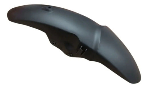 Paralama Dianteiro Inferior Paramotos Yamaha Lander 250 2020 a 2025 Preto Brilhante
