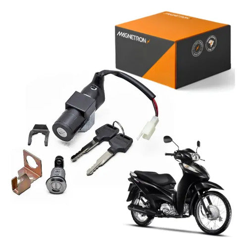 Conjunto de Travas Magnetron Honda Biz 125 2006 a 2008