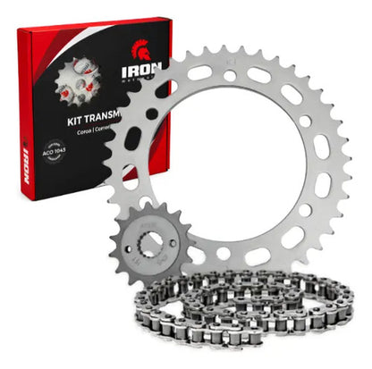 Kit Relação Iron sem Retentor Sundown Stx 200 Motard 2006 a 2011 520H 106L 36/12T