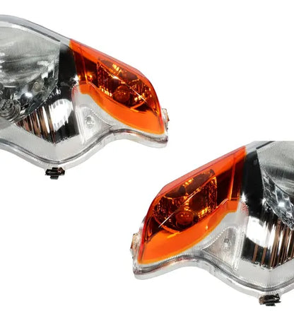 Farol Bloco Óptico com Lâmpada Smartfox Shineray Phoenix 50 Xy 50q