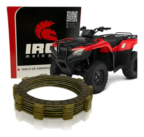 Disco de Embreagem Iron Honda Trx 420 Fourtrax 2007 a 2024