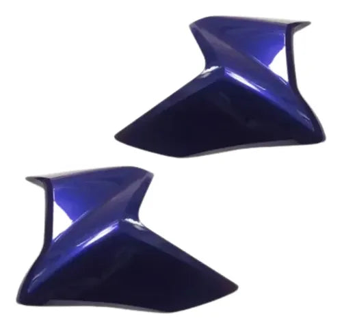 Par de Guias de Ar Abas do Tanque Paramotos Honda Cb 300r 2014 Azul Brilhante