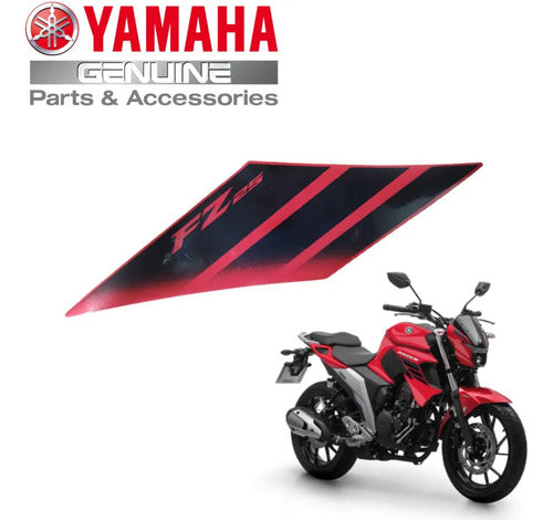 Adesivo da Tomada de Ar Direita Yamaha Fazer Fz25 250 2022 a 2023 Vermelho