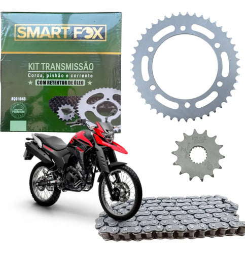 Kit Relação Smartfox com Retentor Yamaha Lander Ténéré 250 520OH 106L 40/13T