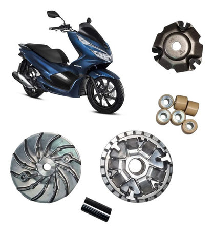 Kit Polia Primária e Roletes da Embreagem Iron Honda Pcx 150 2019 em diante