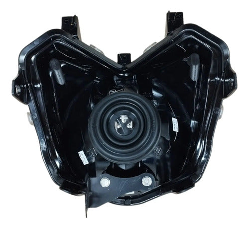 Farol Bloco Óptico Completo com Lâmpada Yamaha Factor 125 2015 em diante Factor 150 2016 a 2024
