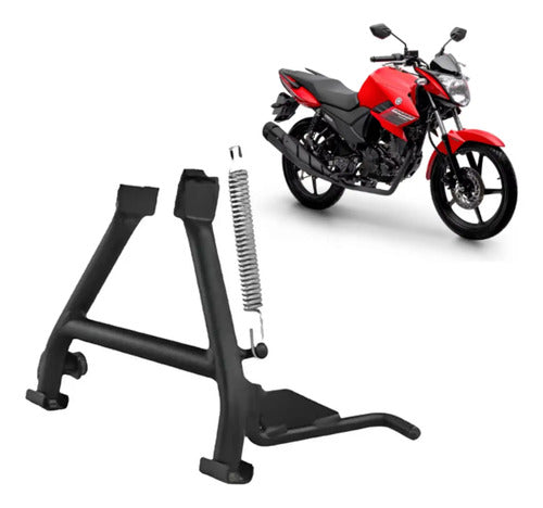 Cavalete Central Scam Yamaha Factor 125 Factor Fazer 150 Preto Fosco