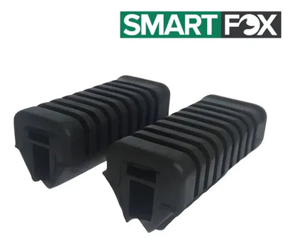 Par de Borrachas da Pedaleira Dianteira Smartfox Shineray Jet Phoenix 50 Jet 125