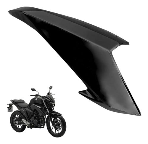 Guia de Ar Aba do Tanque Direita Yamaha Factor 150 Fazer Fz25 250 Preto Metálico