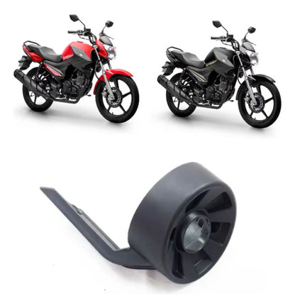Ponteira do Protetor do Escapamento Yamaha Fazer 150 2014 a 2025 Factor 150 2016 a 2025 Preto