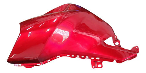 Capa do Tanque Esquerda Yamaha Fazer Fz15 150 2023 em diante Vermelho