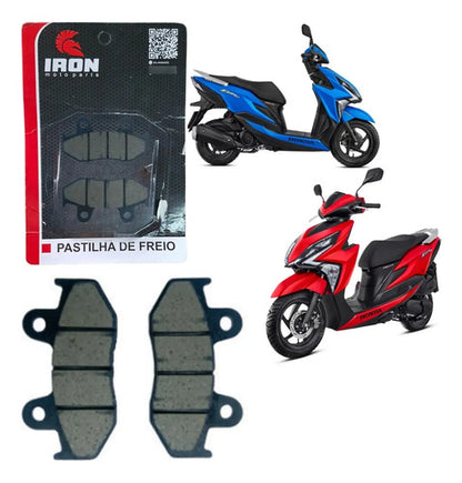 Pastilha de Freio Dianteira Iron Honda Elite 125 2019 a 2021