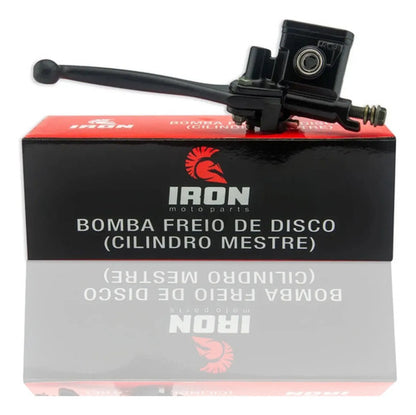 Burrinho Cilindro Mestre de Freio Dianteiro com Manete Iron Honda Biz 125 Shineray Phoenix 50