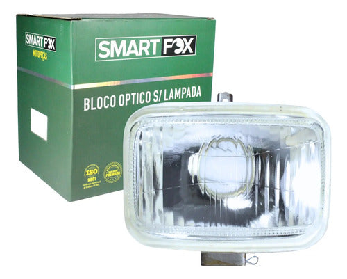 Farol Bloco Óptico sem Lâmpada Smartfox Honda Bros Xlr 125 Bros 150 Tornado 250 Xr 200r