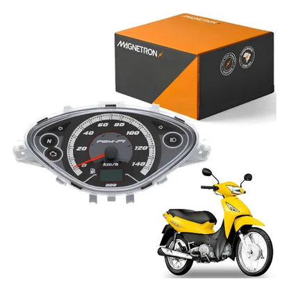 Medidor Painel Velocímetro Magnetron Honda Biz 125 2009 a 2010 Versão Plus