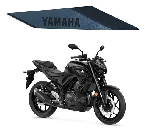 Adesivo da Rabeta Lateral Direita Yamaha Mt-03 2022 a 2025 Preto Fosco