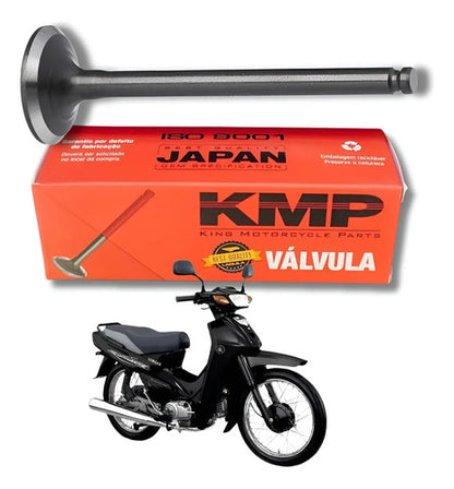 Válvula de Escape KMP Yamaha Crypton 105 1998 a 2004 Crypton 115 2010 a 2016