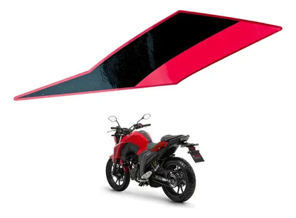 Adesivo da Rabeta Traseira Esquerda Yamaha Fazer Fz25 250 2025 Vermelho Metálico
