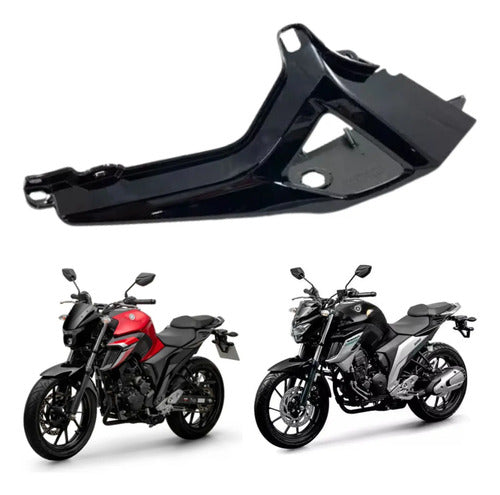 Rabeta Lateral Esquerda Yamaha Fazer Fz25 250 Preto Brilhante