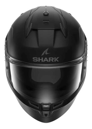 Capacete Shark D-Skwal 3 Blank com Óculos Solar Interno Preto Fosco