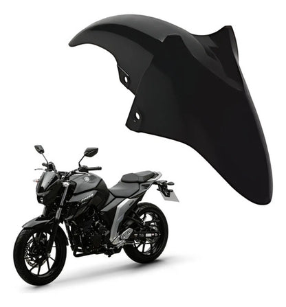 Paralama Dianteiro Yamaha Fazer Fz25 250 2022 a 2025 Preto Brilhante