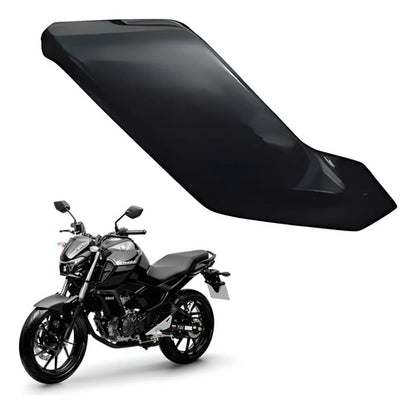 Tomada de Ar Esquerda Yamaha Fazer Fz15 150 2023 a 2025 Preto Brilhante
