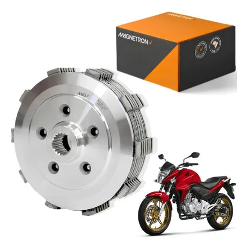 Kit Embreagem e Cubo Magnetron Honda Xre 300 Cb 300r 2009 em diante