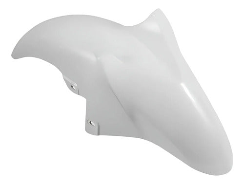 Paralama Dianteiro Paramotos Yamaha Fazer Fz25 250 2018 a 2025 Branco