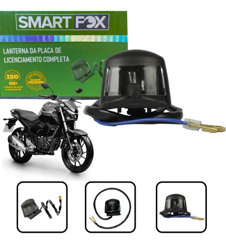 Luz de Placa Smartfox Yamaha Fazer Fz15 150 Fz25 250