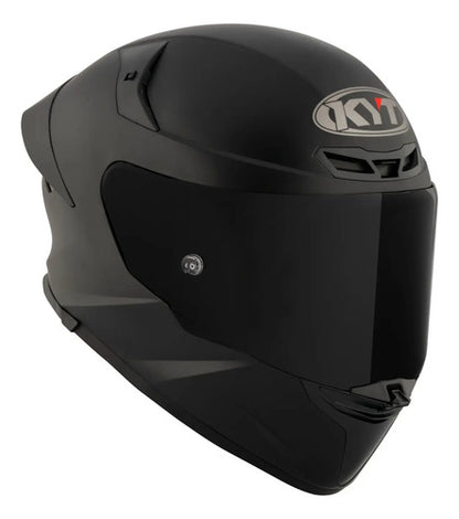 Capacete KYT TT-Revo Solid com Spoiler Preto Fosco