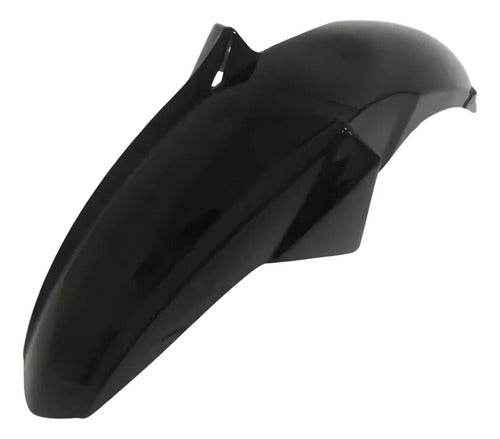 Paralama Dianteiro Paramotos Yamaha Fazer 150 2020 a 2025 Preto Fosco