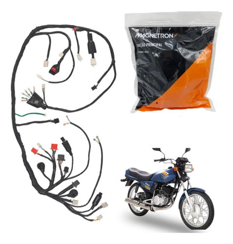 Fiação Chicote Elétrico Principal Magnetron Yamaha Rd 135 1990 em diante