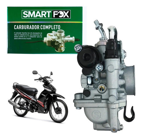 Carburador Smartfox Yamaha Crypton 115 2009 em diante