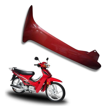 Carenagem Aba Lateral Externa Direita Iron Shineray Phoenix 50 2009 a 2019 Vermelho
