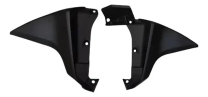 Par de Aletas Abas do Tanque Inferiores Paramotos Honda Xre 300 2013 a 2015 Preto Fosco