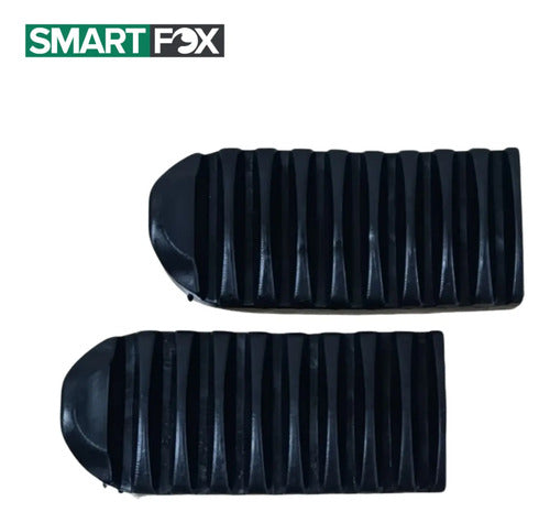 Borracha do Estribo Pedaleira Dianteira Smartfox Honda Bros 160 Xre 190