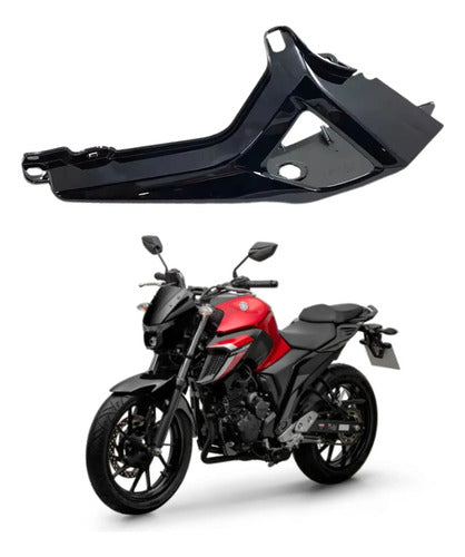 Rabeta Lateral Esquerda Yamaha Fazer Fz25 250 2021 a 2024 Preto Fosco