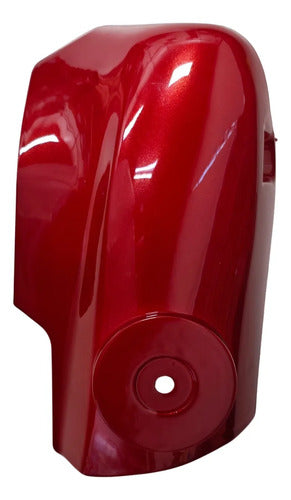 Capa da Bengala Esquerda Iron Shineray Phoenix 50 2011 a 2015 Xy 50q 2009 a 2015 Vermelho