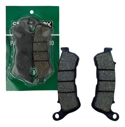 Pastilha de Freio Dianteira Smartfox Honda Xre 300 Cbr 600f Cb 300r Cb 250f Twister Cb 500f