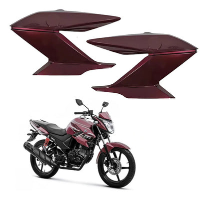 Par de Guias de Ar Abas do Tanque Paramotos Yamaha Fazer 150 2016 a 2018 Magenta