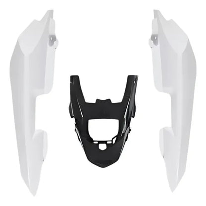 Rabeta Lateral Completa Paramotos Yamaha Factor 150 2016 a 2022 Branco