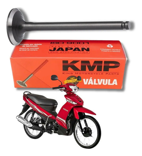 Válvula de Escape KMP Yamaha Crypton 105 1998 a 2004 Crypton 115 2010 a 2016