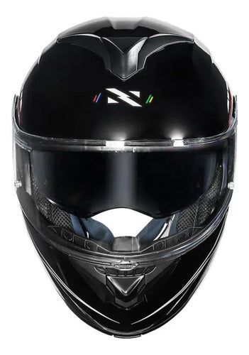 Capacete Norisk FF302 Soul II Grand Prix África do Sul com Óculos Solar Interno Branco Tamanho 60/L