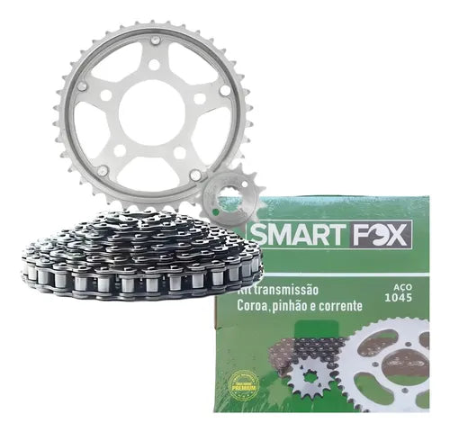 Kit Relação Smartfox sem Retentor Honda Cb 300r 2009 em diante 520H 110L 37/13T